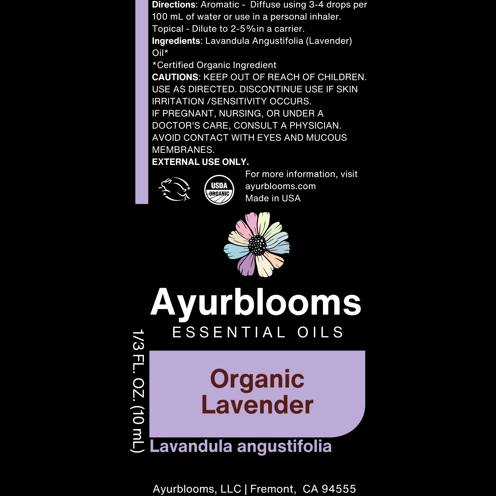 Organic Lavender Essential Oil