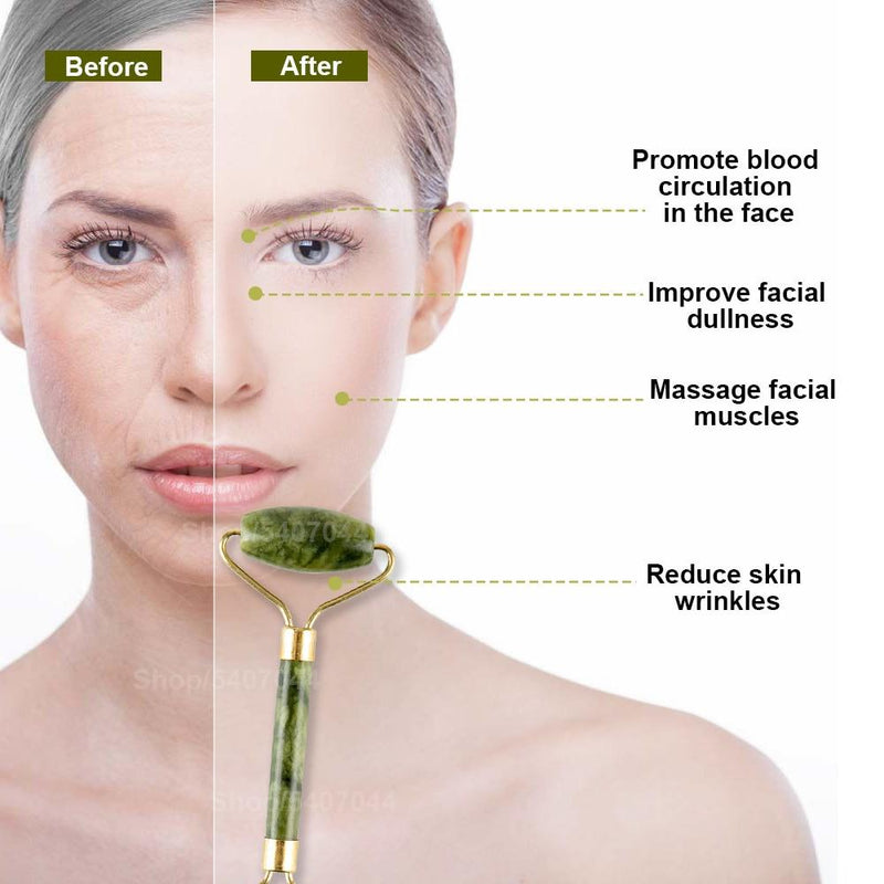 Jade Rollers Facial Massager